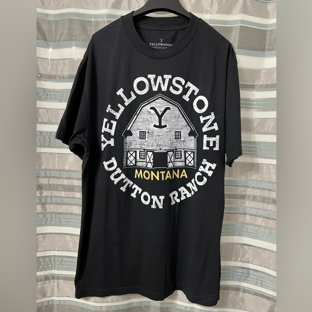 Yellowstone Montana Dutton Ranch Graphic Tee Big and Tall